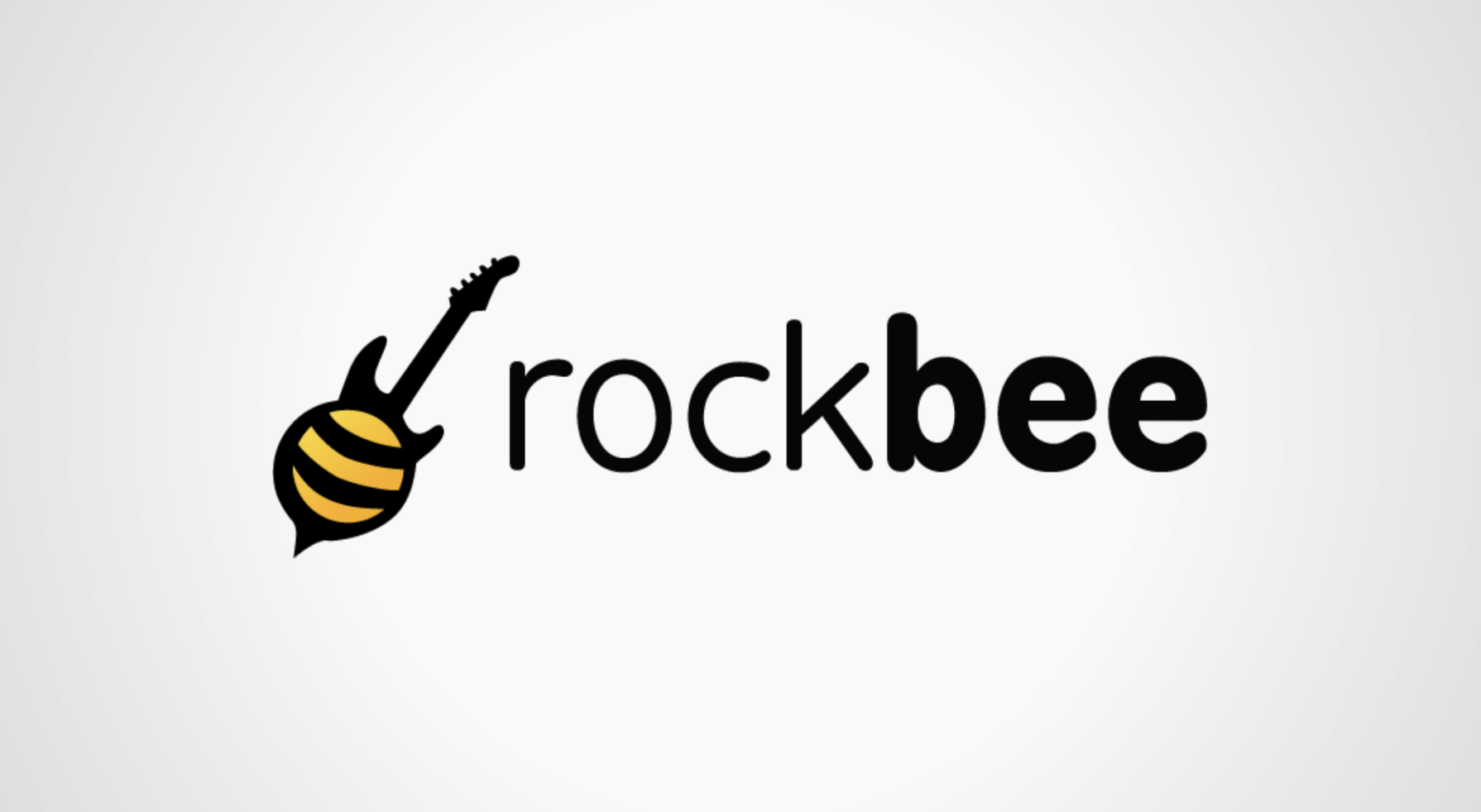 Primeiro logotipo do RockBee, criado por mim em 2011